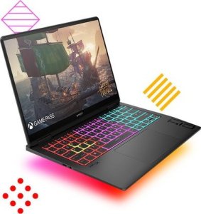 Gamingowy Laptop OMEN Transcend HP 14-fb0104nw A08FPEA Intel Ultra 7 16GB SSD 1TB RTX 4060 2.8K OLED 120Hz Win 11 9