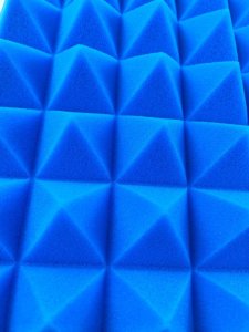 DNA AM2 BL panel akustyczny zestaw 10 szt. niebieski samoprzylepna pianka mata wygłuszająca 7