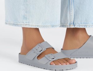 Birkenstock męskie klapki Arizona EVA 1027620 STONE CION (szerokość standardowa) 46 3