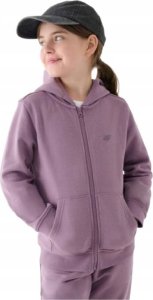 Bluza dziewczęca dziecięca rozpinana z kapturem 4F sportowa r 146 1