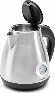 Huslog Czajnik retro elektryczny z termomentrem srebrny 3