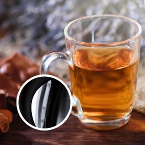 Huslog Czajnik retro elektryczny z termomentrem srebrny 9