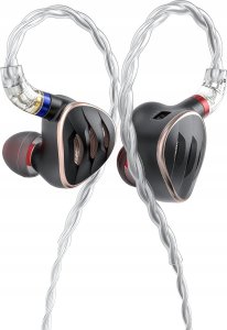 FiiO FH5s - 2024 black półotwarte słuchawki IEM 2