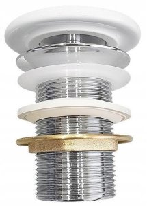 CERAMICZNY KOREK DO UMYWALEK BEZ PRZELEWU 3