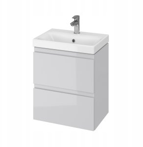 SZAFKA PODUM. MODUO SLIM 50 SZARA DSM FSC MIX70% SGSCH-COC-007574 1
