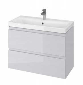 SZAFKA PODUM. MODUO SLIM 80 SZARA DSM FSC MIX70% SGSCH-COC-007574 1