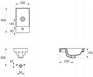 SZAFKA PODUMYWALKOWA MODUO 40 BIAŁA DSM  FSC MIX70% SGSCH-COC-007574 6