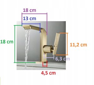 UCHWYT DO SZAFKI PODUMYWALKOWEJ IRYDA 6