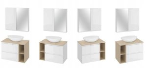 Cersanit SET B689 MODUO 55N+B80D+S60B+S20D+L+SW(FSC MIX70% SGSCH-COC-007574)WIR 17