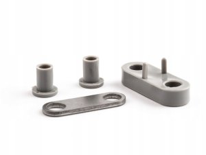 DOLNY ZAWIAS PLASTIKOWY PARAWANY EASY NEW 2 SKRZYDŁOWEGO 6