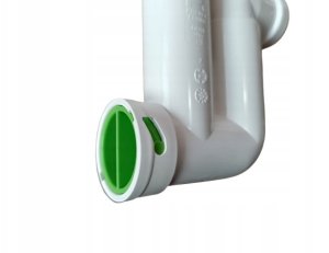 SYFON ZE ZINTEGROWANYM KORKIEM OSZCZĘDZAJĄCY MIEJSCE DO UM MEB NEW 4