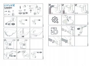 SYFON ZE ZINTEGROWANYM KORKIEM OSZCZĘDZAJĄCY MIEJSCE DO UM MEB NEW 8