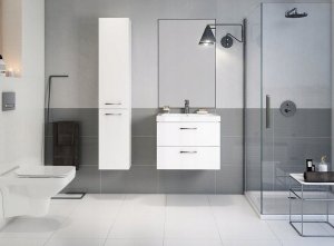 Cersanit SZAFKA LARA COMO/NATURE 80 BIAŁA DSM FSC MIX70% SGSCH-COC-007574 3