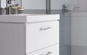 Cersanit SZAFKA LARA COMO/NATURE 80 BIAŁA DSM FSC MIX70% SGSCH-COC-007574 5