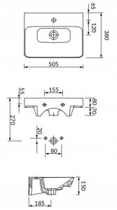 SZAFKA PODUM. LARA SLIM 50 ORZECH DSM FSC MIX70% SGSCH-COC-007574 4