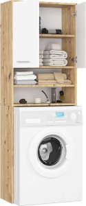 REGAŁ ŁAZIENKA FIN SŁUPEK 2D PRALKA ARTISAN - BIAŁY 2