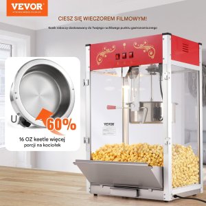 Maszyna do Popcornu 1615 W 7