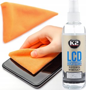 Płyn do Czyszczenia Ekranów LCD LED OLED TFT 250 ml   Mikrofibra Zestaw K2 1