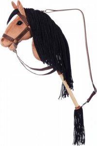 Tootiny Koń na kiju Hobby Horse Hoppihorse A3 Bay - ciemny brąz, maść gniada (M01A305) 3