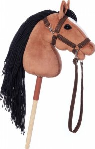 Tootiny Koń na kiju Hobby Horse Hoppihorse A3 Bay - ciemny brąz, maść gniada (M01A305) 4