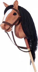 Tootiny Koń na kiju Hobby Horse Hoppihorse A3 Bay - ciemny brąz, maść gniada (M01A305) 7