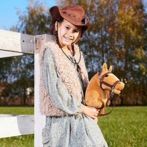 Tootiny Koń na kiju Hobby Horse HOPPIHORSE A4 Chestnut - brąz, maść kasztanowata 8