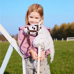 Tootiny Koń na kiju Hobby Horse A4 Leopard - biały 9