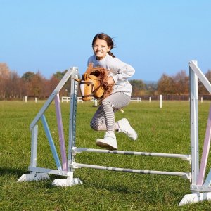 Koń na kiju Hobby Horse HOPPIHORSE A3 Chestnut - brąz, maść kasztanowata Tootiny 10