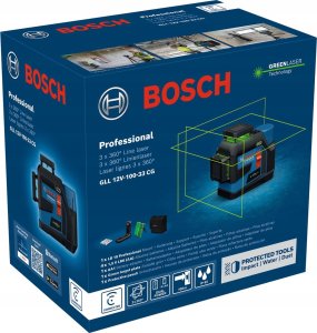 LASER LINIOWY GCL 12V-50 CG+RM20+TARCZA 4