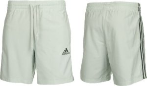 Spodenki treningowe krótkie męskie adidas AeroReady Essentials Chelsea 3-Stripes Shorts beżowe HL2257 S 1