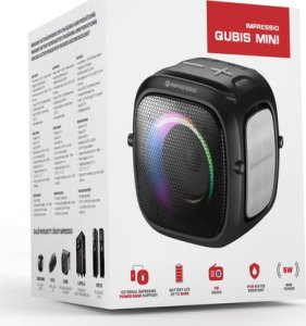 C-TECH repro Impressio Qubis Mini, Party, 5W, černá 6