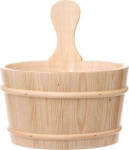 Medinė pirties statinė, plastikinis įdėklas, 4 l 12