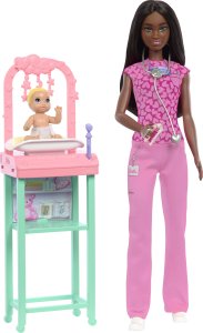 Lalka Barbie Lekarz Pediatra JCR73 MATTEL 10
