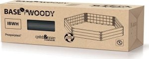 Prosperplast BASE WOODY IBWH 1480X1290X250MM - ANTRACYT 4