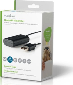 System przekazu sygnału AV Nedis BTTR100BK nadajnik FM czarny 4