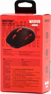 Mysz Marvo M809W czarna 6