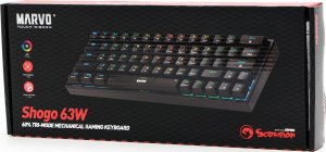 Klawiatura Marvo Shogo 63W Wireless Banana Crystal (KG955W) 7