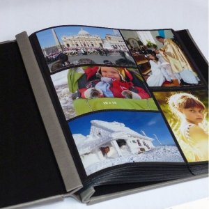 Album GED SB46500 ART138 10x15 500 black pages | slip in | riveted 4