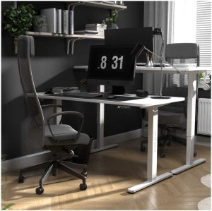 Biurko Huzaro Mark Adler Leader 7.4 White Białe 140 cmx70 cm 10