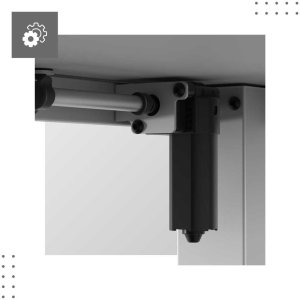 Biurko Huzaro Mark Adler Leader 7.4 White Białe 140 cmx70 cm 14