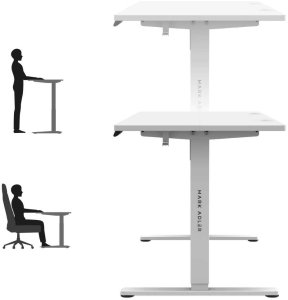 Biurko Huzaro Mark Adler Leader 7.4 White Białe 140 cmx70 cm 9