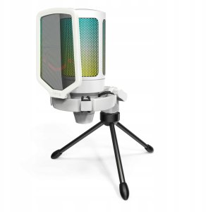 Mikrofon pojemnościowy studyjny Fifine A6VW AMPLIGAME USB RGB Plug&Play 4