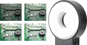 MIKROSKOP CYFROWY POWIĘKSZENIE 1600x 12MP 28 LED EKRAN HD IPS 10" 32GB SD 11