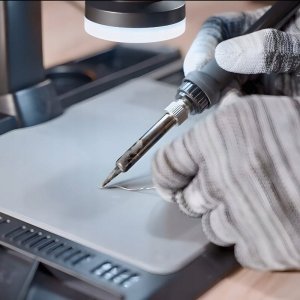 MIKROSKOP CYFROWY POWIĘKSZENIE 1600x 12MP 28 LED EKRAN HD IPS 10" 32GB SD 6