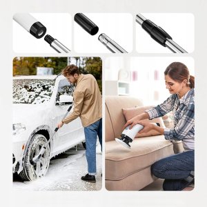 Inskam SZCZOTKA ELEKTRYCZNA OBROTOWA DO CZYSZCZENIA SPRZĄTANIA TELESKOPOWA 3000mAh 2