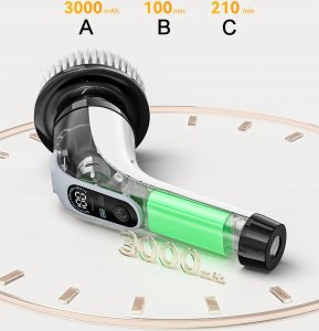 SZCZOTKA ELEKTRYCZNA OBROTOWA DO CZYSZCZENIA SPRZĄTANIA TELESKOPOWA 3000mAh 6