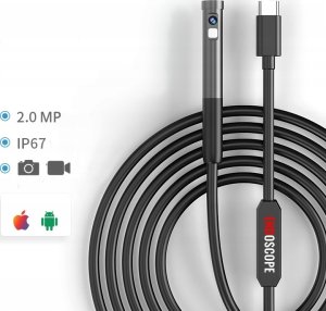 Benetech KAMERA INSPEKCYJNA DUO ENDOSKOP 3,5M LED FHD WIFI 14