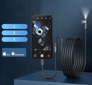 Benetech KAMERA INSPEKCYJNA DUO ENDOSKOP 3,5M LED FHD WIFI 3