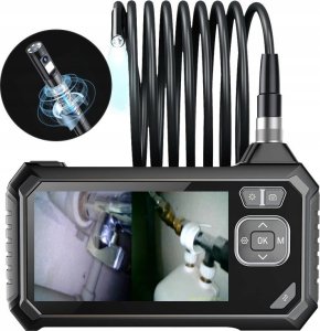 Benetech KAMERA INSPEKCYJNA ENDOSKOP PODZIELONY EKRAN 8 LED 32GB mSD IP67 5m 5.5mm 7