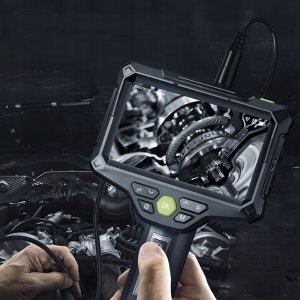 Benetech ENDOSKOP KAMERA INSPEKCYJNA SZTYWNY 5M PRZEWÓD DUAL 5,5mm 9LED 32GB SD 5M 2